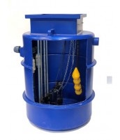 1000Ltr Dual Sewage Pump Station 10m head, Ideal for houses with upto 5 Bedrooms